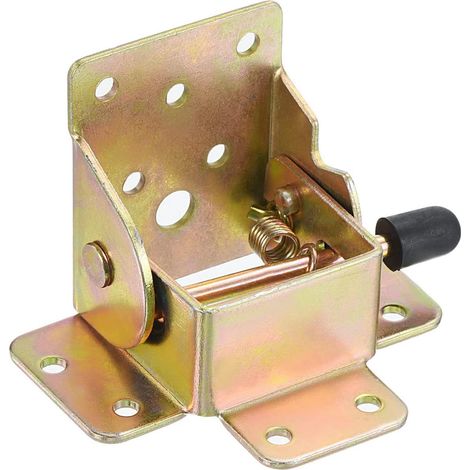 Pied Table Rabattable Cadre de Support Pliable Charnières Autobloquantes Matériel de Charnière pour établi Pieds Pliants 4 pcs (1/5)