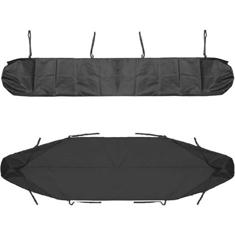 1PC 4 m Sac de Protection pour Store Banne(Noir),Housse de Protection Antipoussière pour auvent de terrasse Noir Housse de Rangement pour cour et jardin (1/4)