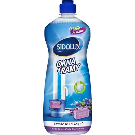 Sidolux Savon de Marseille à la lavande pour fenêtres et cadres 960 ml (1/5)