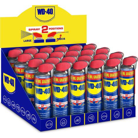 Wd-40 Double Position 400ml Lubrifiant Multifonction Avec Spray Double Position - Wd 40 (1/2)
