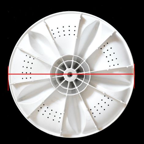 Compatible with Xinle XQ60-S3003XQB65-6063ZE fully automatic washing machine pulsator/impact plate 32.5CM 11 teeth (1/3)