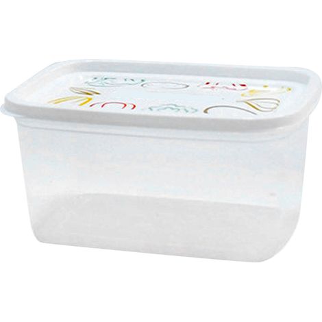 Boîtes de Conservation 3x400ml - Lot de 3 Boîtes Alimentaires Empilables en Plastique Transparente pour Réfrigérateur Micro-ondes Congélateur (1/5)