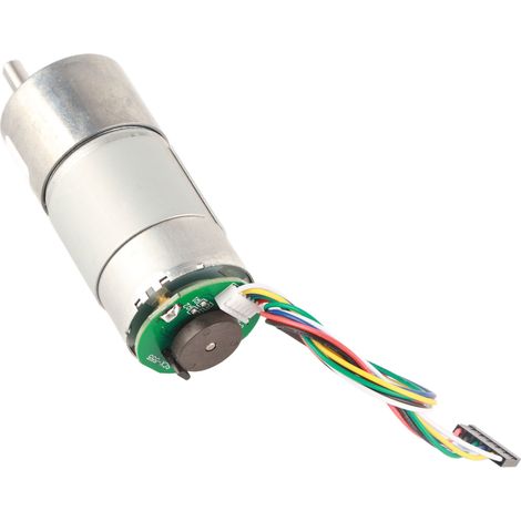 Moteur à engrenages à torsion, 12V 30 RPM, réducteur de vitesse avec encodeur, moteur électrique puissant pour portail, volet roulant, 24V optionnel, usage industriel, compact et fiable. (1/5)
