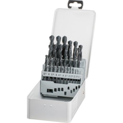 kwb 422544 HSS Metall-Spiralbohrer-Set 25teilig 1 mm, 13 mm DIN 338 Zylinderschaft 25 St. (1/3)