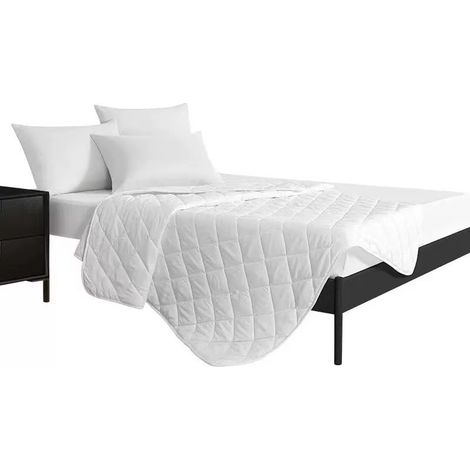 Protege Matelas 180x200 cm Imperméable Coton Respirant avec 4 Coins Elastiques (1/5)