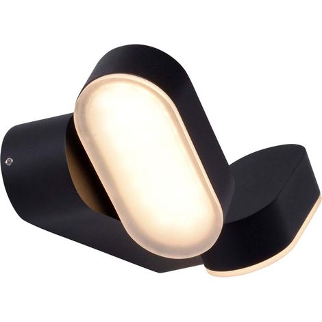 Außenleuchte Wandleuchte LED Spotleuchte Gartenlampe IP54 schwarz