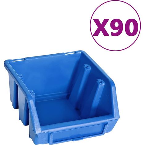 Maison Exclusive - Kit de cajas de almacenaje 96 pzas paneles de (1/5)