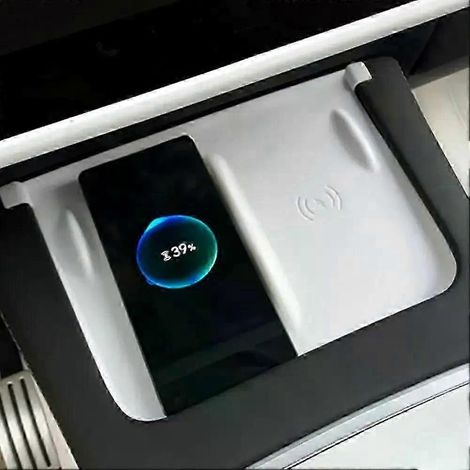 Silikon-Antirutschmatte für kabelloses Laden im Auto, Schutzpad für die Mittelkonsole und Handyhalterung, passend für Tesla Model 3 Y-JXLGV (1/5)