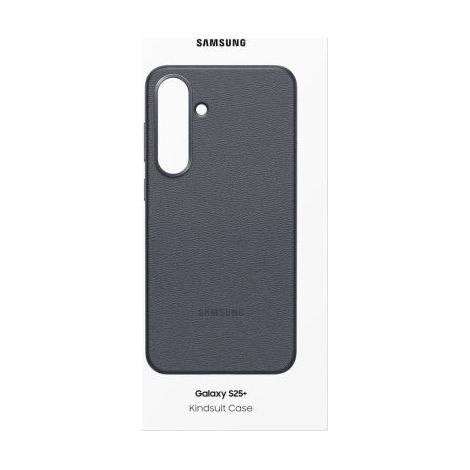 FUNDA CUERO NEGRO S25+