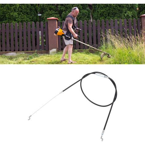 Remplacement du câble de tondeuse à gazon de 1,4 m, de l'accélérateur de jardin, du moteur de traction et du câble de commande de zone (série ALKO, 450756, 450296, 527717). (1/5)