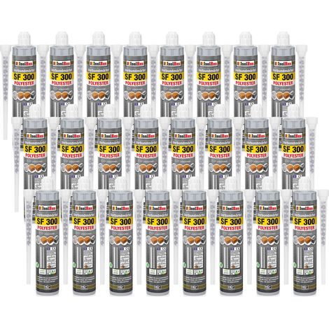IsolBau Ancorante Chimico SF 300 Verbundmörtel 24 x 300ml 48 x Miscelatore (1/5)