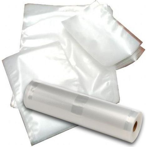 SACCHETTI GOFFRATI X SOTTOVUOTO CF.2 ROTOLI 25CM X6MT MAURER