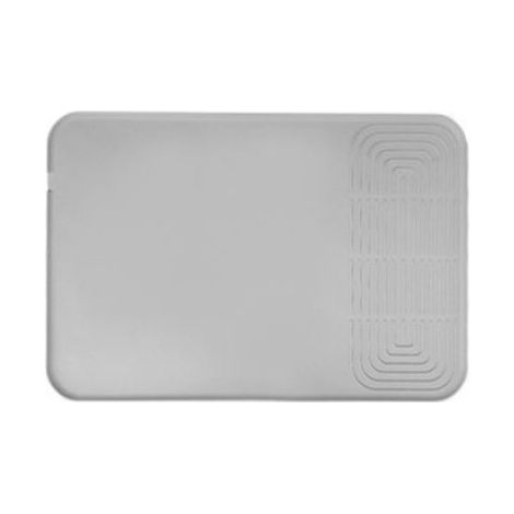 Tapis de protection en silicone pour comptoir et plan de travail - 60x40cm Gris (1/4)