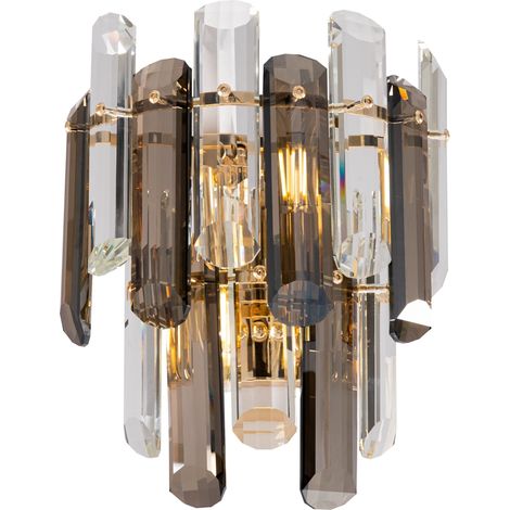 Applique murale cristal Flare Maytoni 2xE14 laiton (1/4)