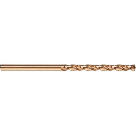 Milwaukee HSS-G CO Punte Elicoidali 4,8 mm Marrone