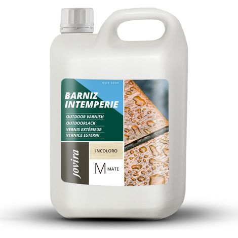 JOVIRA PINTURAS Vernice Esterni opaca a base d'acqua. Per la cura e la decorazione del legno all'aperto (2 Litri, Opaco)