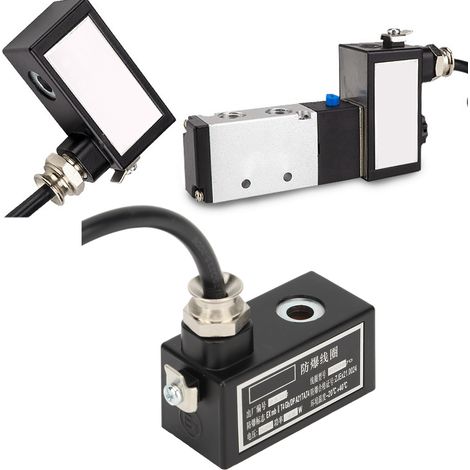 Bobine antidéflagrante pneumatique EX0970 CT4 pour électrovanne 4V310/4V210, 24 V CC (1/5)