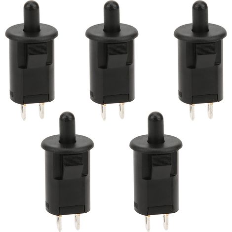Interrupteur De Porte Réfrigérateur 250V 2.5A Type Plongeur Pour Éclairage Intérieur Lot De 5 (1/5)