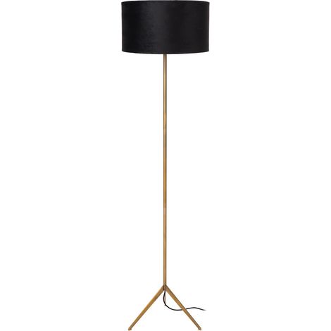 Lampadaire - Ø 38 cm - 1xE27 - Or Mat/Laiton (1/5)