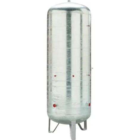 Serbatoio autoclave verticale in acciaio zincato per accumolo acqua in pressione non omologato 6 bar lt 100 CORDIVARI