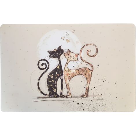 Set de table chats amoureux 43 cm (1/2)