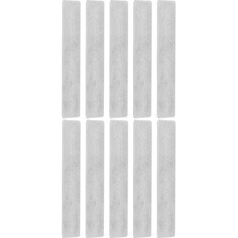 Rechteckige Ventilplatte für Luftkompressoren, 10 Stück, Standardgröße, Ventilplatte aus Gusseisen für Luftkompressoren, Ersatzventile für 51-mm-Zylinder (0,75–1,5 kW). (1/5)