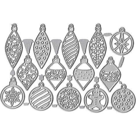 Weihnachtsglocken-Anhänger, Metall-Stanzformen, Schablone, DIY-Scrapbooking-Album, Papierkarten-Vorlage, Prägeform, Dekor