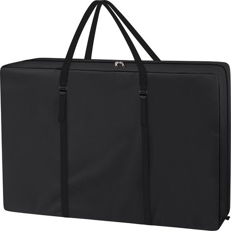 Sac de Rangement Robuste pour Chaise Longue Pliante, Chaise zéro gravité, Chaise de Transport légère, déambulateur Pliable (Noir) (1/5)