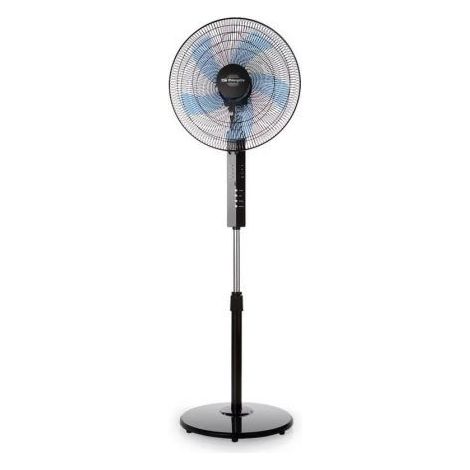 Orbegozo ventilador de pie SF 0244, 3 velocidades, oscilante, 40 cm diámetro, mando a distancia, programable, altura regulable hasta 139 cm, 55 W (1/5)