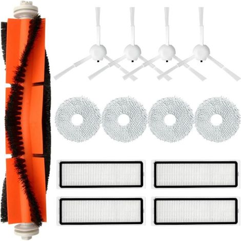 13-piece accessory set for Dreame L10s Ultra/Xiaomi X10 robot vacuum cleaners, including main brush, side brush, and cleaning brush. (1/4)