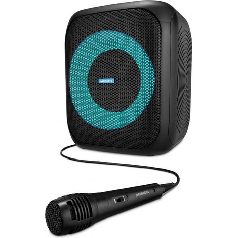 Lautsprecher - MEDION - Kompakt - 50W RMS - Multicolor LED-Ring
