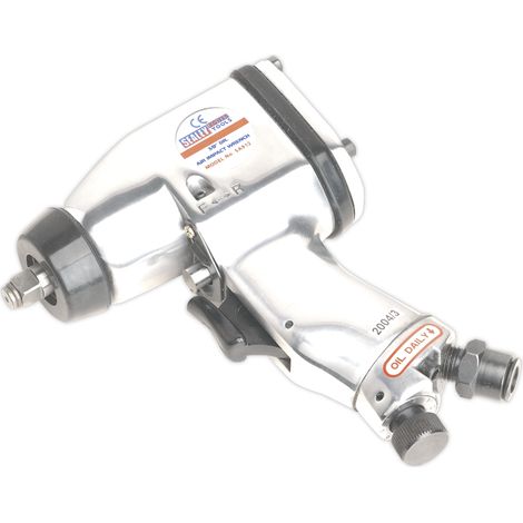 Sealey Air Impact Wrench 3/8""Sq Drive Torque 200lb.ft 271Nm SA912