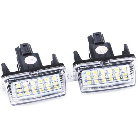 Paquete de 2 luces LED SMD3528 de 12 V para matrícula de coche Toyota/Yotta Co/Rolla Ya/RIS Ca/mry 12-15 Au/RIS VI/os Hybrid (1/5)