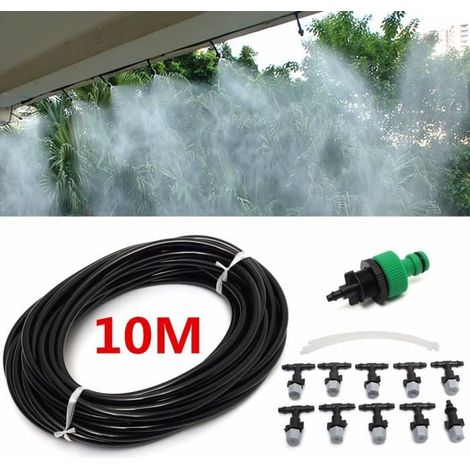 Kit d'Irrigation - 10M - Tuyau PE - 10 Buses - Arrosage de Jardin