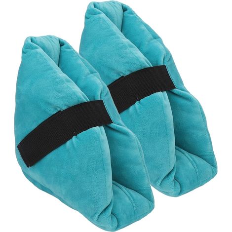 Coussin Protecteur de Talon 2 Pièces Protecteurs de Pied Réglables Doux pour Talons Oreillers de Soutien de Cheville de Pied pour les Plaies de Pression (1/5)