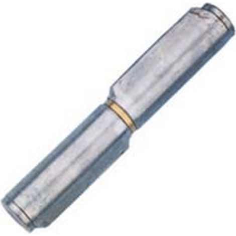 18PZ CERNIERE CON COSTA PERNO FISSO IN OTTONE ART.256 - mm.150x ø 22 tipo borell