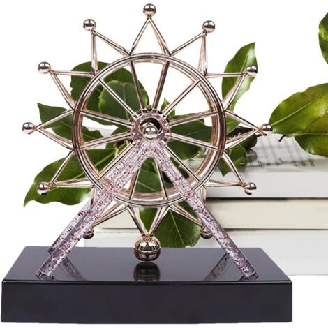 Riesenrad mit ewiger Bewegung, kinetische Kunst, Riesenrad-Dekoration, bewegliches Ornamentmodell, Tischdekoration für Zuhause, elegante kinetische Skulptur, Riesenrad