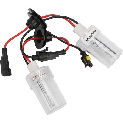 Paar 9005 100W 8000K 6800LM HID Xenon-Lampen für Autoscheinwerfer, Hochleistungs-Autozubehör (1/5)