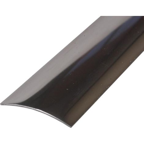 DICAR pletina m/caña acero 3,5x83cm adhesiva , Pletina para juntas de suelo de media caña adhesiva. - Medidas 35 x 830 mm. - Color Acero. - Forma media caña. Adhesiva. - Para la un (1/4)