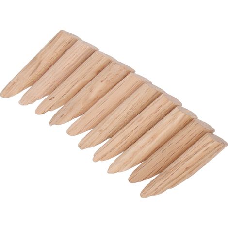 Jeu de 50 bouchons pour trous de poche (9,5 mm) pour tourillons en bois, accessoires pour le travail du chêne (1/5)