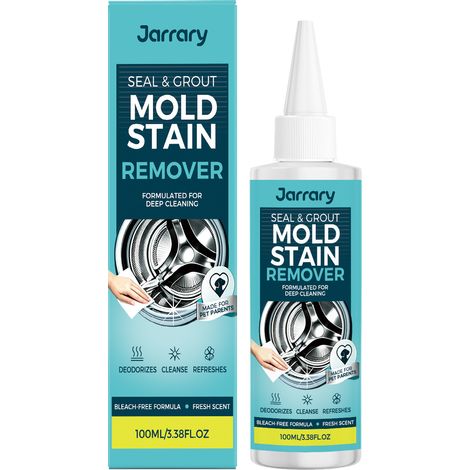 Détachant Jarrary pour carrelage de salle de bain, joints de lave-linge et nettoyant pour fissures domestiques 120 ml (1/5)