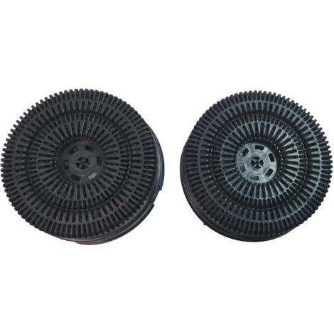 SOS Accessoire Lot de 2 filtres à charbon type 58 AKB000/1 pour Hotte 484000008782, C00308179 ARISTON HOTPOINT, BAUKNECHT, , DE DIETRICH, ELICA, (1/4)