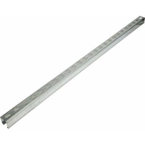 Rail de guidage 1000 mm – Profilé 27 x 18 mm pour installations climatiques – Compatible avec systèmes de montage standard