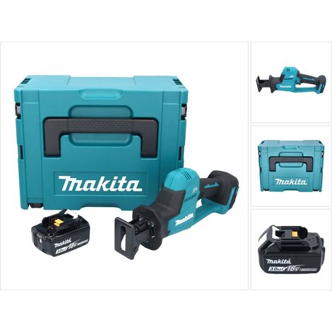 Sega circolare a batteria Makita DJR189F1 18V Brushless + 1x batteria 3,0 Ah + valigetta Makpac - senza caricabatterie (1/5)