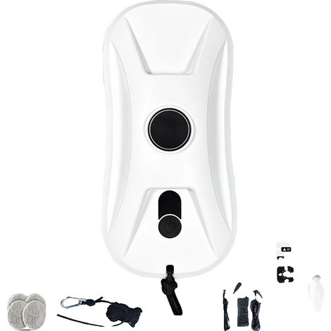 Robot limpiacristales, doble boquilla, mando a distancia, 2700 Pa, UE (1/2)
