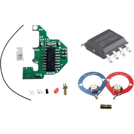 Modul und Quarzoszillator + 2M Erweiterungschip + 2x Donut-Antenne FPC--