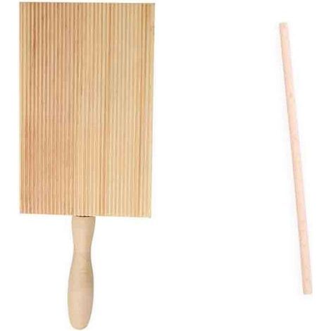 Planche à Gnocchis Italienne en Bois, Outil de Cuisson de Cuisine, Fabricant de Pâtes Professionnel (1/5)