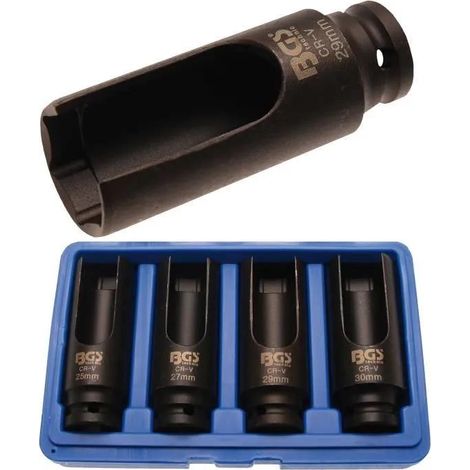 BGS Juego de extractores de inyectores 25 a 30 mm metálico