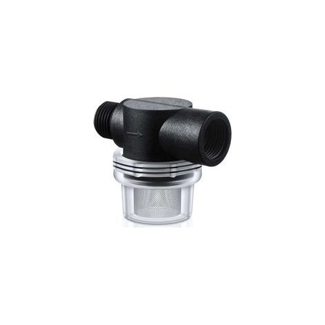 Filtre à crépine de pompe à eau, filtre à crépine de tuyau à visser de remplacement pour camping-car de 1/2 pouce compatible avec les pompes WFCO ou Shurflo (1/4)