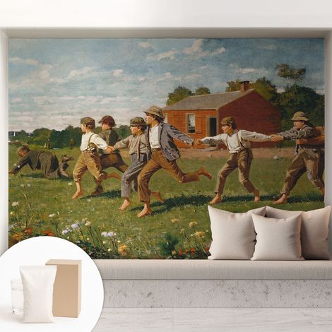 Carta Da Parati Con Design Moderno - Per Rinnovamento Rapido - Non-Woven - Per Interni Moderni Divertimento gioioso 208x146 cm (1/5)